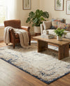 Coastal Manor Collection Area Rug -  Tidewater Rectangle Cream  lifestyle 9