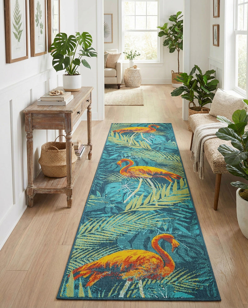 Seaside Haven Rugs Collection Area Rug -  Tidepool Runner Multi  lifestyle 28