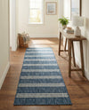 Urban Oasis Rugs Collection Area Rug -  District (Blue) Runner Blue  lifestyle 20