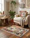 Brighton Terrace Collection Area Rug -  Portslade Rectangle Ivory  lifestyle 6
