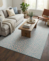 Urban Oasis Rugs Collection Area Rug -  Terrace (Pink and Aqua) Rectangle Pink and Aqua  lifestyle 5