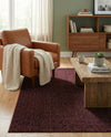Aravalli Collection Area Rug -  Jaisalmer Rectangle Burgundy Red  lifestyle 55