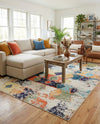 Colorburst Oasis Collection Area Rug -  Marina Rectangle Ivory  lifestyle 16