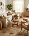 Sequoia Handwoven Jute Collection Area Rug - Briarwood Rectangle Natural  lifestyle 10