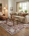 Heritage Harbor Collection Area Rug -  Seabreeze Rectangle Dusty Rose  lifestyle 39