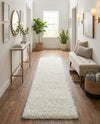 Plush Oasis Collection Area Rug - Serenity (Snow White) Runner Snow White  lifestyle 52