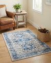 Laguna Sands Collection Area Rug -  Venice Rectangle Royal Blue  lifestyle 33