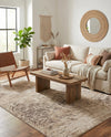 Serenity Sands Collection Area Rug -  Quietshore Rectangle Brown  lifestyle 7
