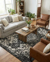 Urban Oasis Rugs Collection Area Rug -  Penthouse (Charcoal Gray) Rectangle Charcoal Gray  lifestyle 24