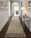 Hollywood Luxe Collection Area Rug - Sunset (Gray Gold) Runner Gray Gold  lifestyle 62