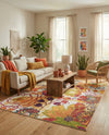 Venetian Elegance Collection Area Rug -  Accademia Rectangle Ivory  lifestyle 31