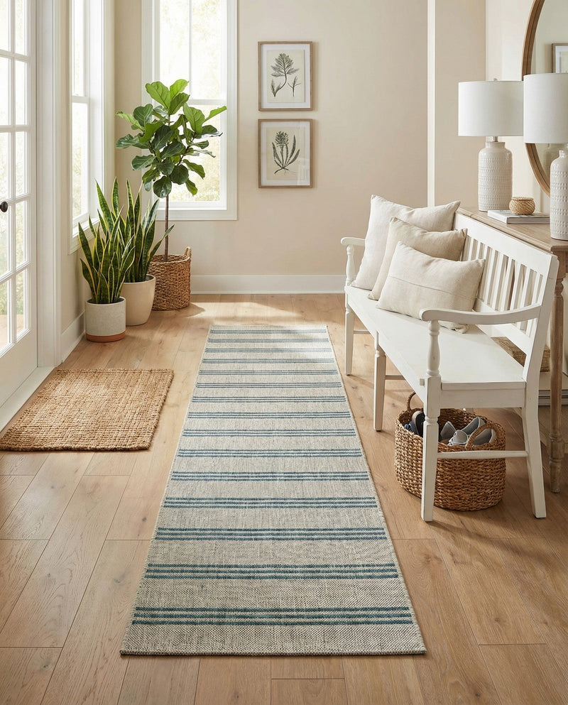 Urban Oasis Rugs Collection Area Rug -  District (Light Gray) Runner Light Gray  lifestyle 54