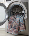 Zahara Oasis Collection Area Rug -  Casablanca Square Blue  lifestyle 53