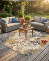 Urban Terrace Collection Area Rug -  Alcove Square Multi  lifestyle 29