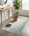 Metro Heights Collection Area Rug -  Astoria Rectangle Teal  lifestyle 20