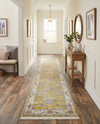 Arcadia Rugs Collection Area Rug - Eden (Green) Runner Green  lifestyle 59