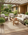 Savannah Pergola Collection Area Rug - Savannah Rectangle Natural  lifestyle 67