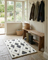 Monochrome Collection Area Rug -  Glacier Rectangle Gray  lifestyle 17