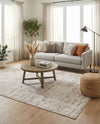 Metro Heights Collection Area Rug -  Flatiron Rectangle Beige  lifestyle 13