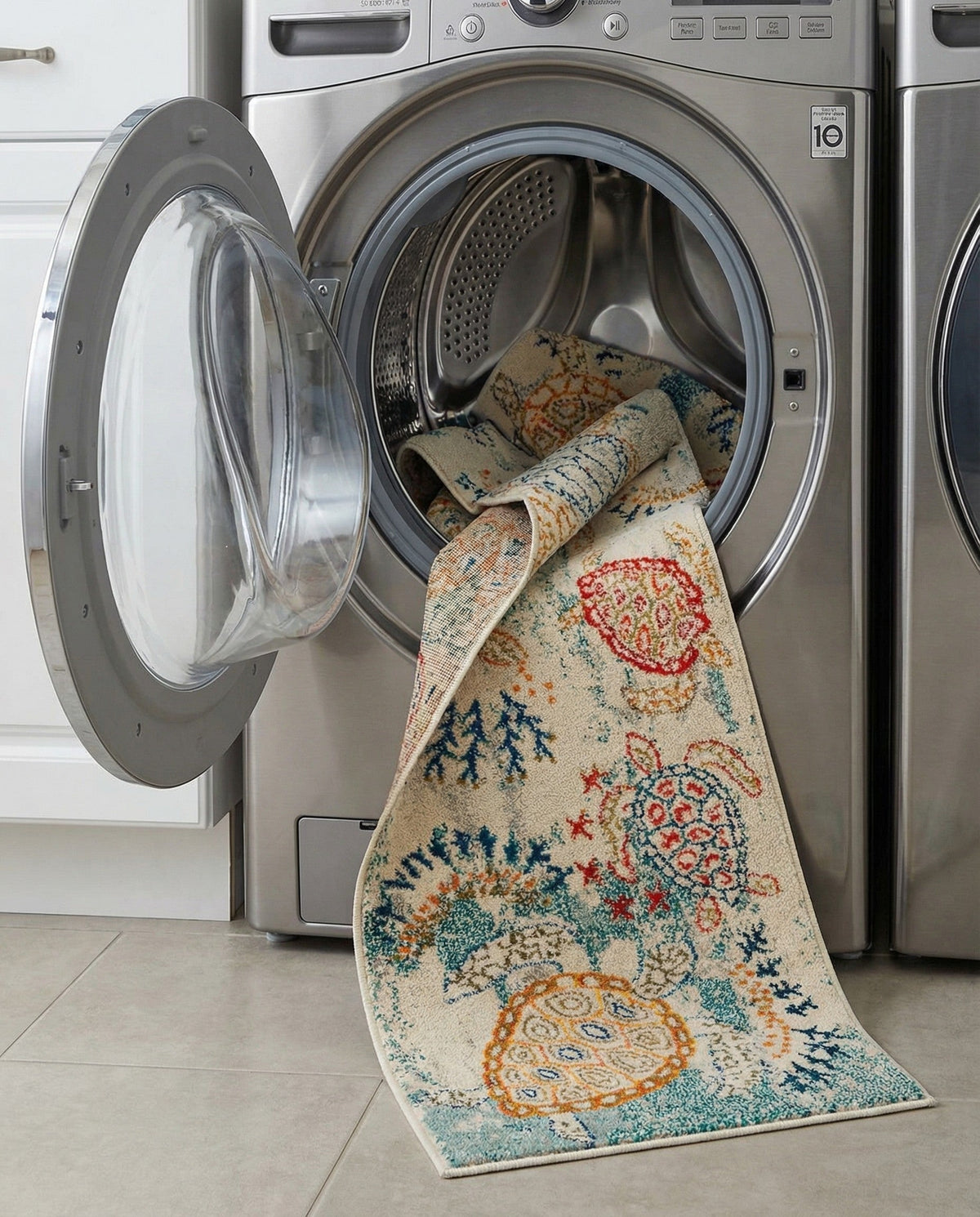 Sorrento Shores Collection Area Rug -  Massa Runner Beige  lifestyle 133