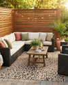 Savannah Escape Collection Area Rug - Serengeti Rectangle Natural  lifestyle 31