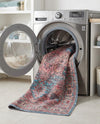 Zahara Oasis Collection Area Rug -  Fez Rectangle Blue  lifestyle 12