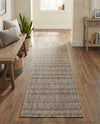 Seaside Stripes Collection Area Rug -  Boardwalk (Natural) Runner Natural  lifestyle 39