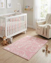 Wonder Tykes Collection Area Rug -  Spectrum Rectangle Pink  lifestyle 42