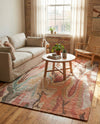 Savannah Threads Collection Area Rug -  Taklamakan Rectangle Multi  lifestyle 10