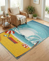 Seaside Haven Rugs Collection Area Rug -  Dockside Rectangle Multi  lifestyle 18