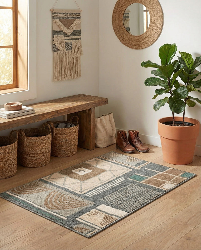 Savannah Sojourn Collection Area Rug -  Tsavo Rectangle Multi  lifestyle 13