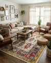 Brighton Terrace Collection Area Rug -  Portslade Rectangle Ivory  lifestyle 23