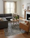 Caribbean Breeze Collection Area Rug -  Utila Rectangle Fume Gray  lifestyle 13