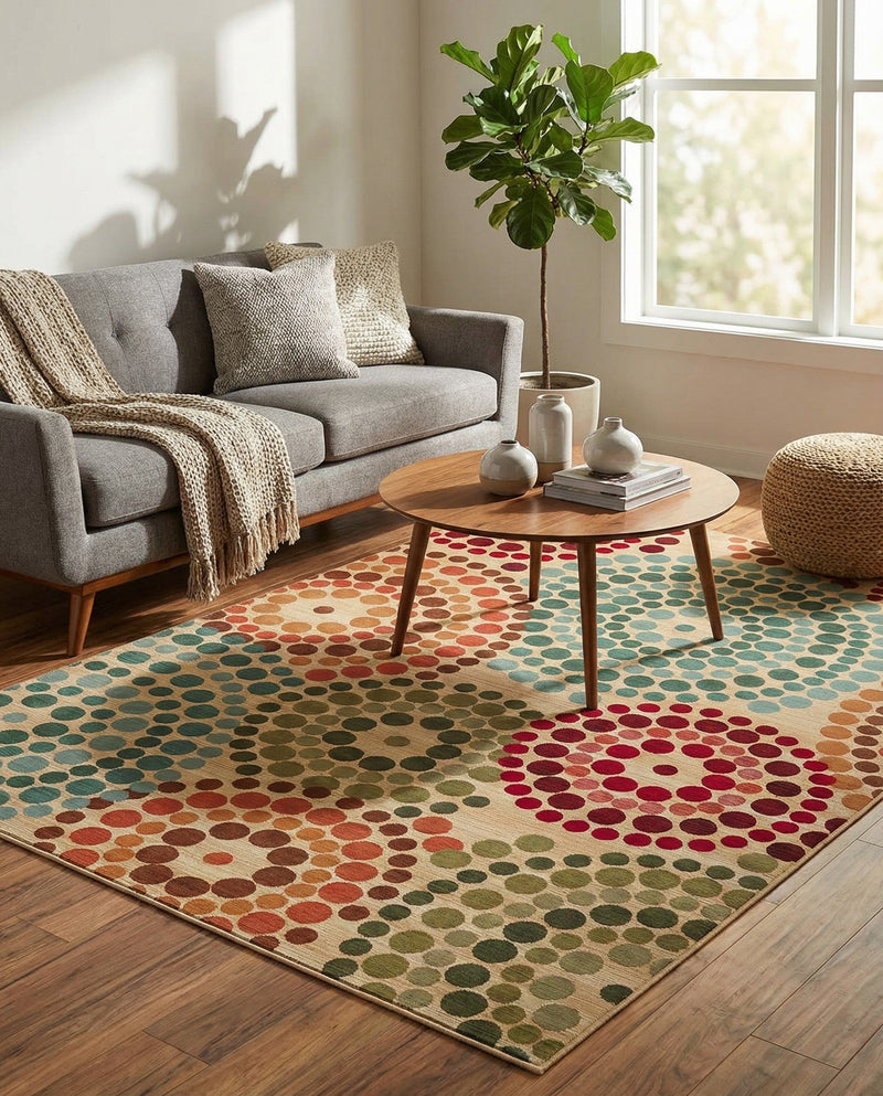 Urban Terrace Collection Area Rug -  Esplanade Rectangle Beige  lifestyle 18