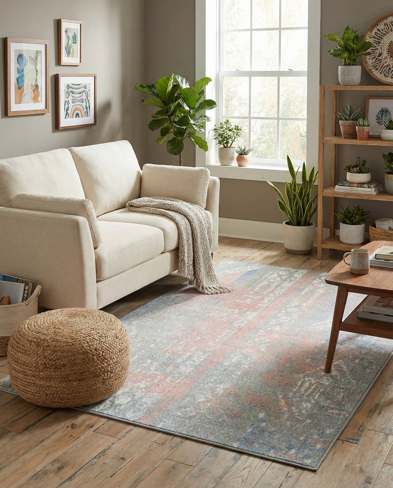 Aegean Elegance Washables Collection Area Rug -  Zakynthos Rectangle Multi  lifestyle 38