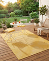 Urban Terrace Collection Area Rug -  Chelsea (Yellow) Rectangle Yellow  lifestyle 13