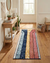 Marrakech Mosaic Collection Area Rug -  Agadir Runner Multi  lifestyle 51