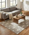 Sienna Collection Area Rug - Umbria Rectangle Smokey Taupe  lifestyle 53