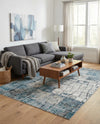 Seville Elegance Collection Area Rug - Cordoba Rectangle Gray Blue  lifestyle 17