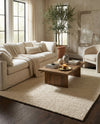 Woolen Sphere Collection Area Rug - Orbsburg (Ivory) Rectangle Ivory  lifestyle 14