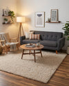 Alpine Plush Collection Area Rug -  Cortina (Linen) Square Linen  lifestyle 33