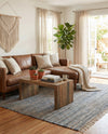 Osian Looms Collection Area Rug - Capri Rectangle Blue  lifestyle 8
