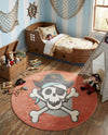 Wonder Tykes Collection Area Rug -  Harmony Round Red  lifestyle 42