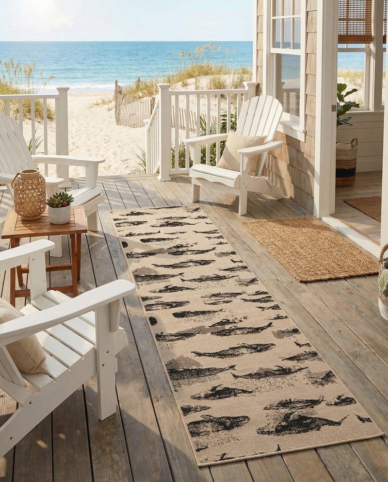 Seaside Haven Rugs Collection Area Rug -  Seabreeze Runner Beige  lifestyle 62