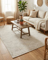 Tribal Terrace Treasures Collection Area Rug - Mayan Marina (Light Gray) Rectangle Light Gray  lifestyle 20