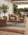 Urban Terrace Collection Area Rug -  Corsica Rectangle Multi  lifestyle 12