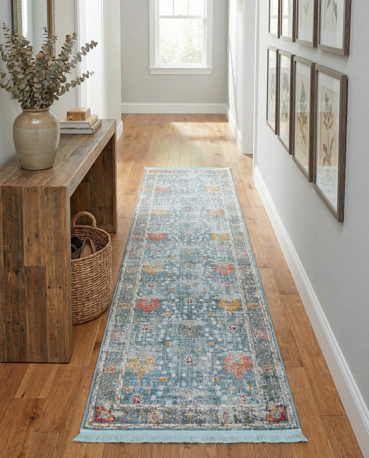 Arcadia Rugs Collection Area Rug -  Olympus Runner Blue  lifestyle 156