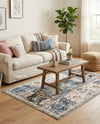 Savannah Elegance Collection Area Rug -  Azalea Rectangle Ivory  lifestyle 14