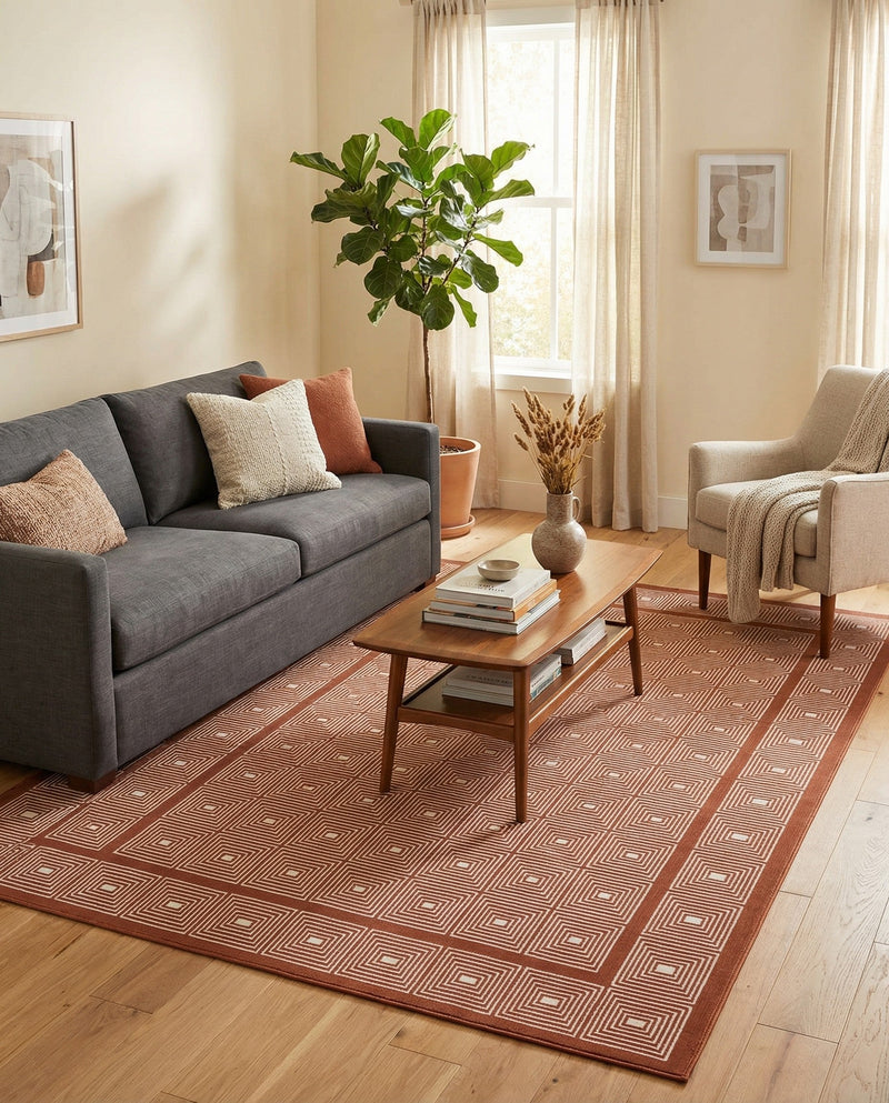 Aravalli Collection Area Rug -  Jaipur Rectangle Dusty Pink  lifestyle 14