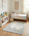 Wonder Tykes Collection Area Rug -  Marvel Rectangle Gray  lifestyle 21